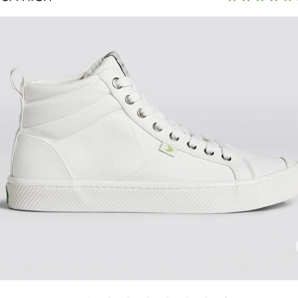 Cariuma White High-Top Sneakers